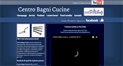 Desktop Screenshot of centrobagnicucine.it
